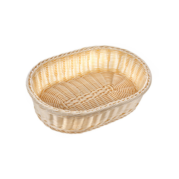 Корзинка Кт265 38*26,5*9,5 см овал. беж Корзинка Кт265 38*26,5*9,5 см овал. беж