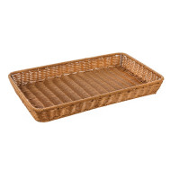 Корзинка Кт270 53*32,5*6,5 см прямоуг. коричн