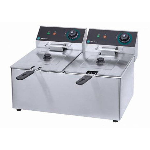 Электрофритюрница HURAKAN HKN-FD44N (4л*2, 4кВт) Электрофритюрница HURAKAN HKN-FD44N (4л*2, 4кВт)